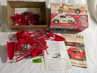 Double Dragster AMT Model Car Kit - Vintage