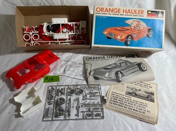 'Orange Hauler' Monogram Model Car Kit - Vintage (1966)