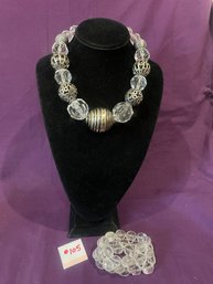 Big Beads Necklace & Bracelet