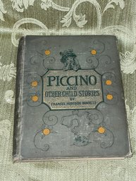 PICCINO And Other Child Stories 1894 Frances Hodgson Burnett - Antique Book