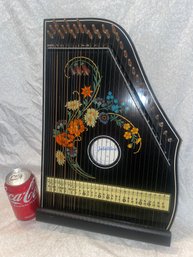 Jubeltone Konzert-Salon-Harfe VINTAGE Zither Instrument