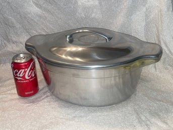 6 1/2 Quart Cast Aluminum Dutch Oven/Pot By Technique UNUSED With Inserts