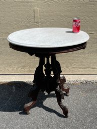 Antique Marble Top Table