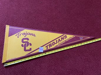 USC Trojans - University Of Southern California Vintage Felt Pennant 30'