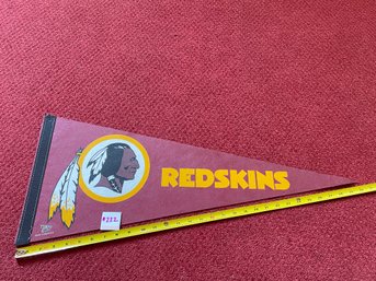 Washington Redskins NFL Football Vintage Felt Sports Pennant 30'