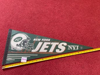 New York Jets NFL Football Vintage Felt Sports Pennant 30'