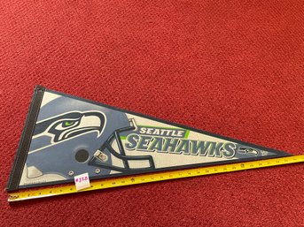 Seattle Seahawks NFL Football Vintage Felt Sports Pennant 30'