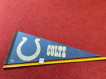 Indianapolis Colts NFL Football Vintage Felt Sports Pennant 30'