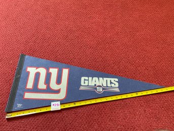 New York Giants NFL Football Vintage Felt Sports Pennant 30'