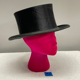 Antique Collapsible Silk Top Hat - Opera Hat, Steampunk