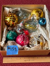 Antique/Vintage Christmas Ornaments - Including Pinecone Gnome