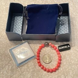 Samuel B. Beaded Bracelet With Box