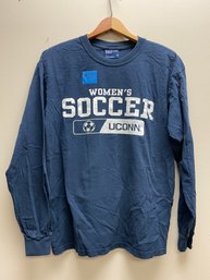 UCONN Women's Soccer Long Sleeve T-Shirt, Medium - University Of Connecticut