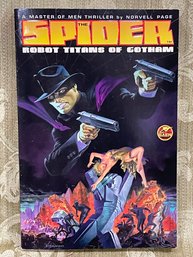 'The Spider: Robot Titans Of Gotham' Thriller Novel 2007