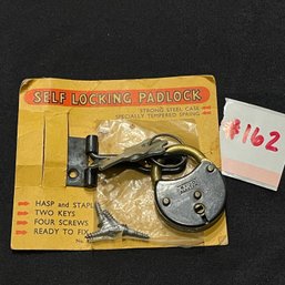 Nico Clacton Self Locking Padlock VINTAGE Never Used