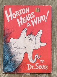 Horton Hears A Who! By Dr. Seuss 1954 Vintage