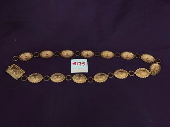 30' Long Vintage Copper Belt