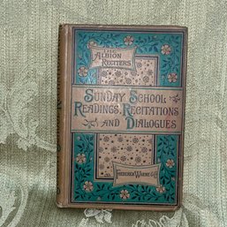 1888 Sunday School Readings, Recitations, And Dialogues