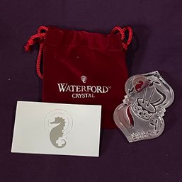 Waterford Crystal 2004 Christmas Ornament - Made In Ireland