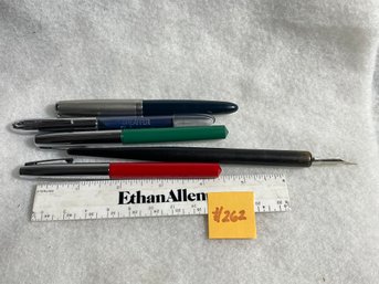 Lot Of Vintage Fountain Pens - Parker & Sheaffer