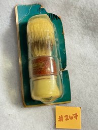 Natural Bristle Shaving Brush 'Kenmore' Vintage Never Used