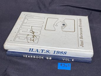 1968 & 1988 Henry Abbott Technical High School (Danbury, CT) Yearbooks