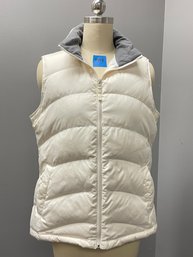 Lands' End Puffer Vest - Women's Size Small, Down Feather Insulation