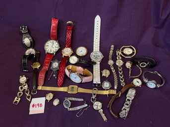 Mixed Watch Lot - Avon, Timex, Guess & More