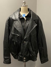 Wilsons Leather Men's Jacket, Size 1X - Thinsulate Insulation