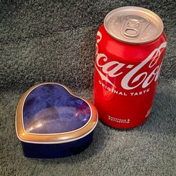 'Lapis' By Otagiri Heart Shaped Trinket Box - Japan