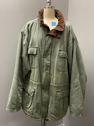 Vintage American Eagle Men's Jacket/Field Coat - Size Large