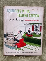 'Squirrels In The Feeding Station' 1967 Ted Key Cartoon Book Compilation