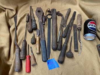 Random Lot Of Old Hand Tools