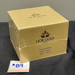 LIOR GOLD Regenerating Night Cream, Made In France - Sealed Box