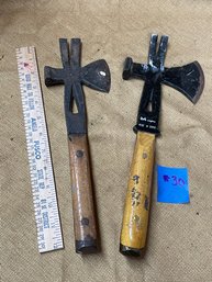 (2) Crate/Pallet Hatchets VINTAGE Tools