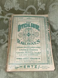 1960 'The Official Guide Of The Railways & Steam Navigation Lines'