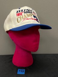 1998 Dale Earnhardt, Jr. Busch Series Champion Hat NASCAR Vintage