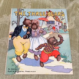 'The Three Bears' 1934 Children's Book - Platt & Munk