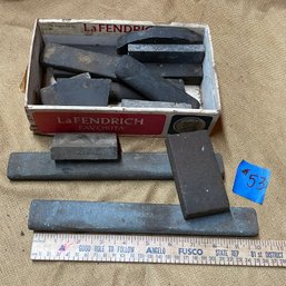 Boxed Lot Sharpening Stones - Vintage