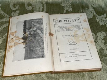1908 'The Potato' By Samuel Fraser - Antique Agriculture Book