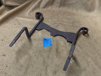 COOL Hand Wrought Antique Boot Scraper - 19th Century