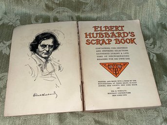 'ELBERT HUBBARD'S SCRAP BOOK' 1923 The Roycrofters