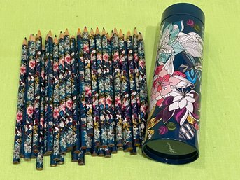 Paperchase Colored Pencils Set In Decorative Tin