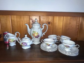 Johann Haviland Bavaria Antique China Tea Set GERMANY