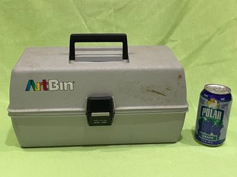 Plastic Art Bin Artist Travel Case, Storage Box