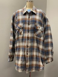 David Taylor XXLT Men's Lined Flannel Shirt