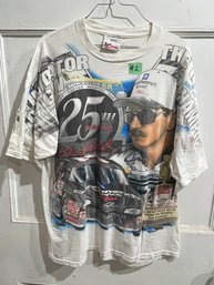 Dale Earnhardt 1995 NASCAR Winston Cup 25 Years Vintage T-Shirt Size Large CHASE