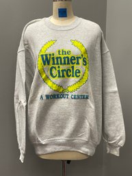 The Winner's Circle Workout Center VINTAGE Sweatshirt, Size XL