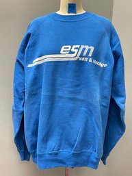 ESM Van & Storage Vintage Sweatshirt - Size XL
