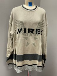 AVIREX Vintage Y2K Knit Sweater, Size XL